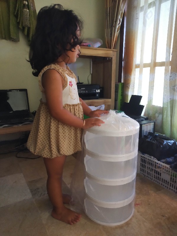 Tudung Saji 4 Susun / Tempat Penyimpanan Makanan