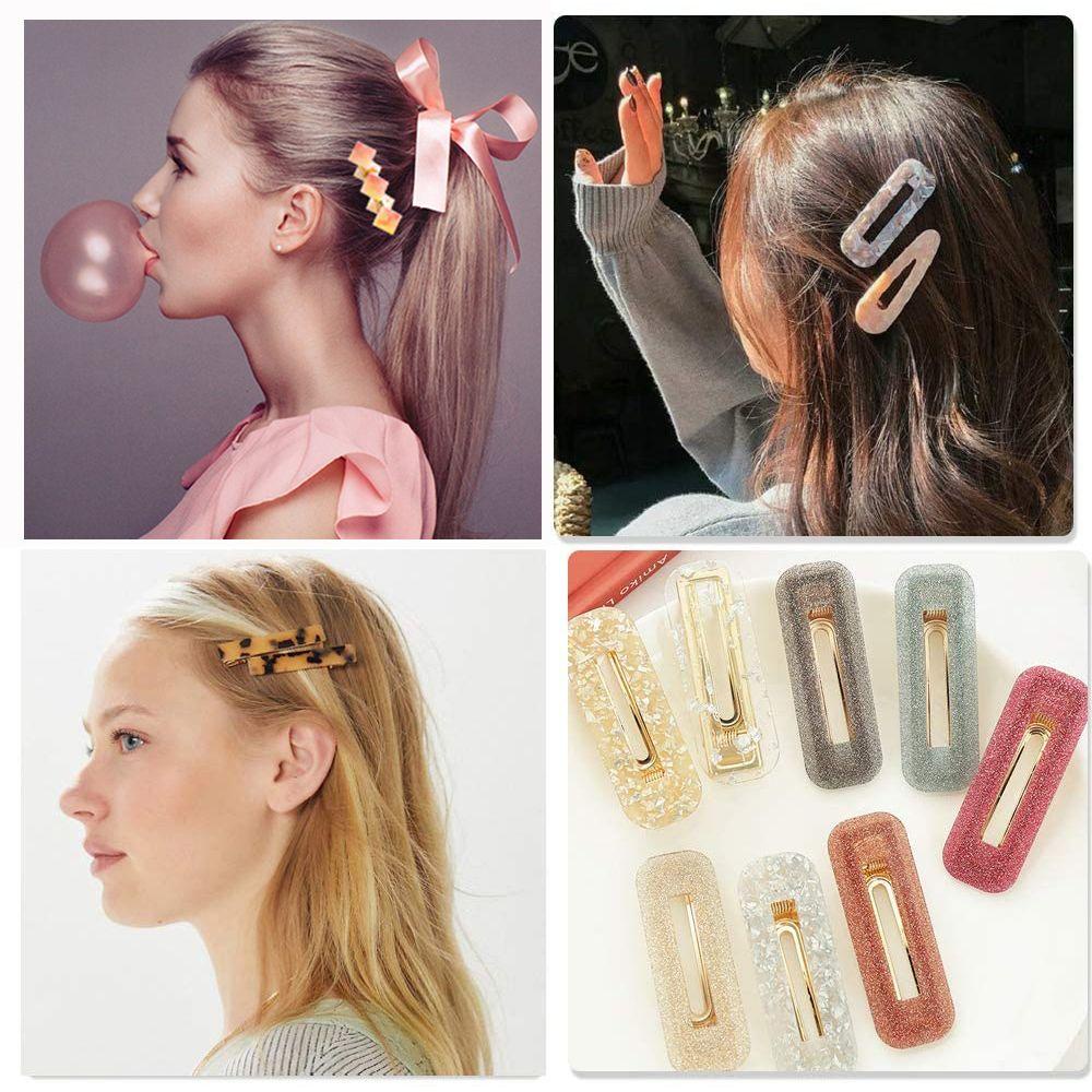 Preva Klip Rambut Cetakan Perhiasan Aksesoris Liontin Membuat DIY Silikon Silica Gel Drop Lem Resin