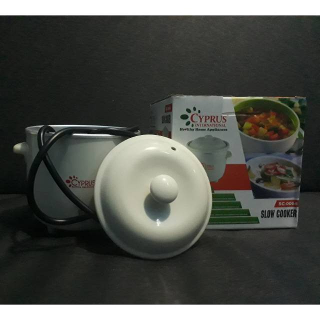 Slow cooker cyprus 0.7L (tanpa wadah)