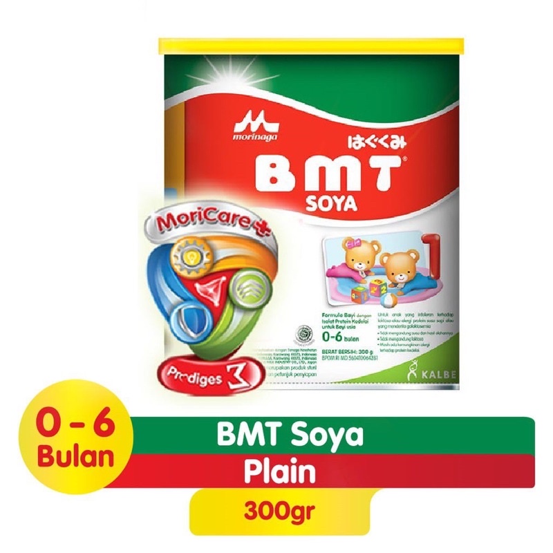Morinaga BMT Soya 1 300gr & 600gr [0-6 bulan]