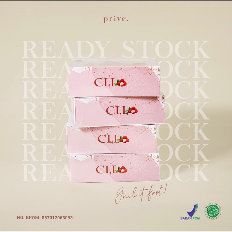 BPOM CLL Whitening collagen powder drink by prive Original