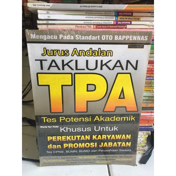 Jual Buku Original Jurus Andalan Taklukan Tpa Shopee Indonesia