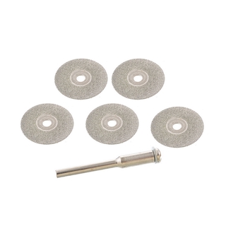 10pcs Mini Diamond Cutting Discs Wheel Drill Bits for Rotary Jewelery Tool 