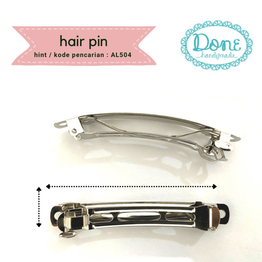 Done handymade tools hair pin jepitan rambut paris pita anak AL504