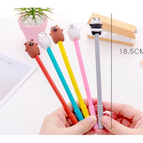 Pena Gel Murah we are bare bear / Pena Tinta Gel Bare Bear / Pena Ink Gel Bare Bear / Pena We Bare Bear / INK GEL PEN WE ARE BARE BEARS / pena Tinta Gel Bare Bears MURAH