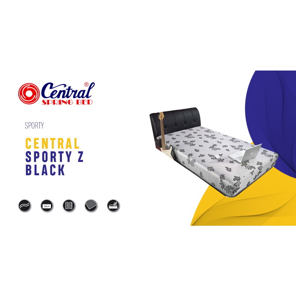 Springbed Central Sporty Z Black