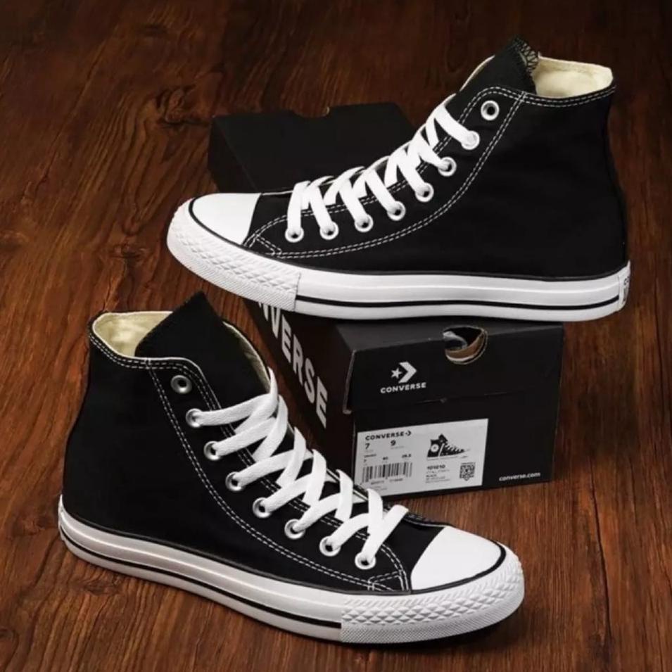 Chekout MURAH BOS KUepatu Sekolah Converse_70S Allstar Hitam Tinggi GRATIS WAIBAG KEREN .Sepatu Snea