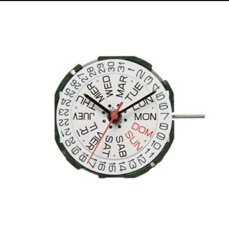 MESIN MIYOTA MIOTA 2105 TANGGAL HARI