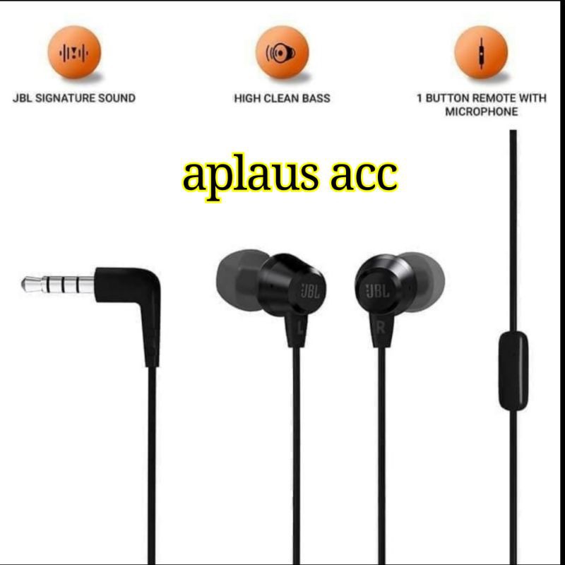 Handsfree/Headset JBL JB-02 + Mic Musik Earphone