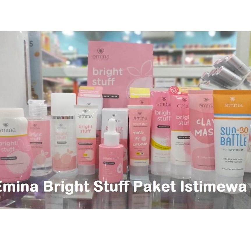 [KODE PRODUK KF7WY5878] Emina Bright Stuff Paket dan Lengkap