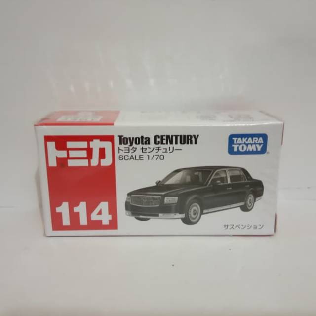 Tomica no 114 Toyota Century diecast miniatur mobil Takara Tomy reguler murah