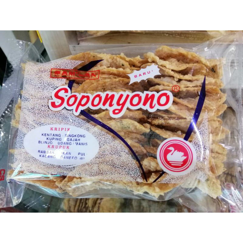 

SOPONYONO Keripik Tempe Daun Jeruk 180gram