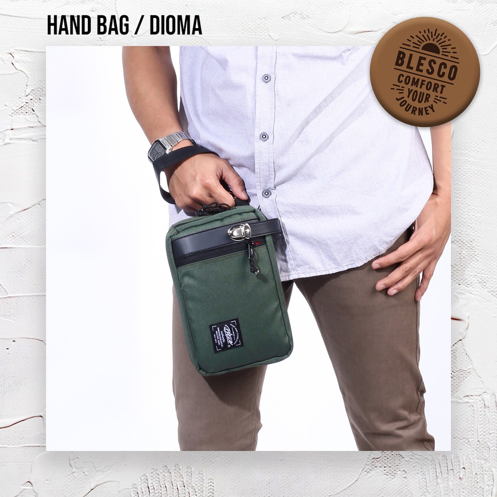 Clutch - Blesco Dioma - Tas Clutch Pria Original Branded Tas Smartphone Tas Gadget