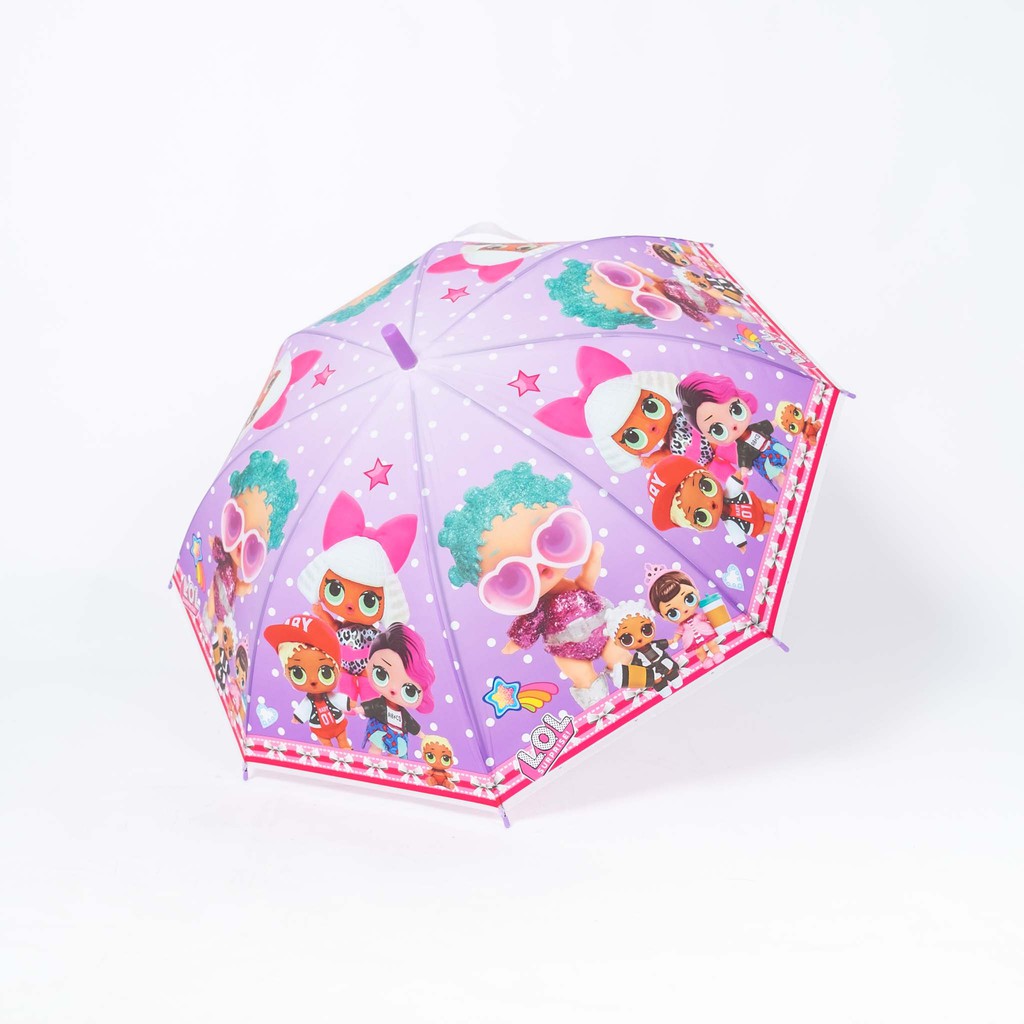 Jktumbrella - Payung anak LOL Surprise / semi transparan dof / boneka - 269