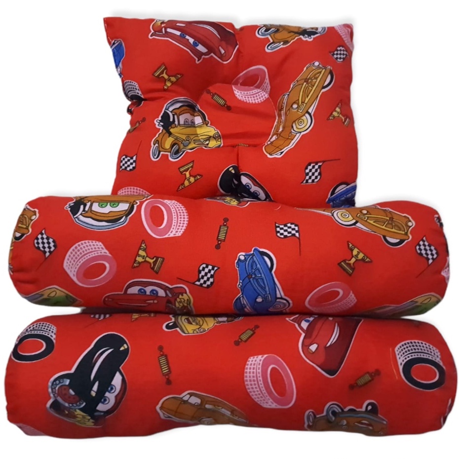 SET bantal guling bayi MOTIF perlengkapan bayi baru lahir