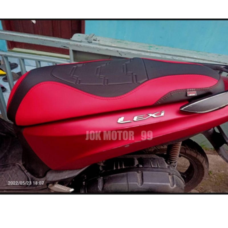 Sarung Jok Motor/Kulit Jok Motor Vario, Beat, Scoopy, Nmax, PCX, Aerox, Lexi, Premium