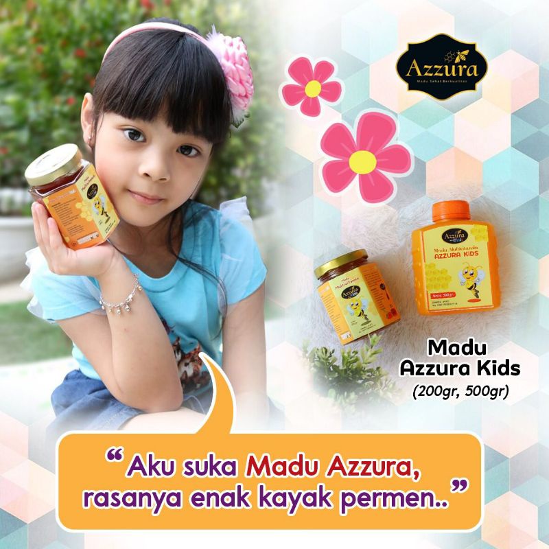 

Madu Kids Azzura Penambah Nafsu Makan Anak - Anak
