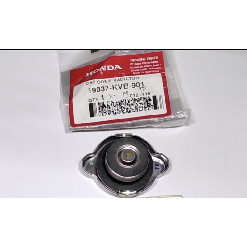 TUTUP CAP KEPALA RADIATOR VARIO 110 125 150 CS1 SONIC ORIGINAL RESMI HONDA 19037-KVB-901