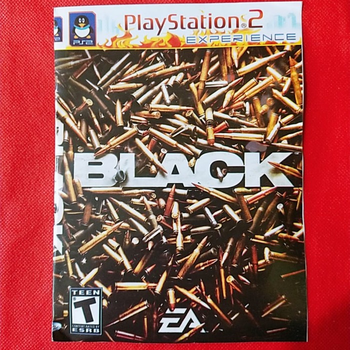 Kaset CD Game PS2 Black Game Perang Terlaris