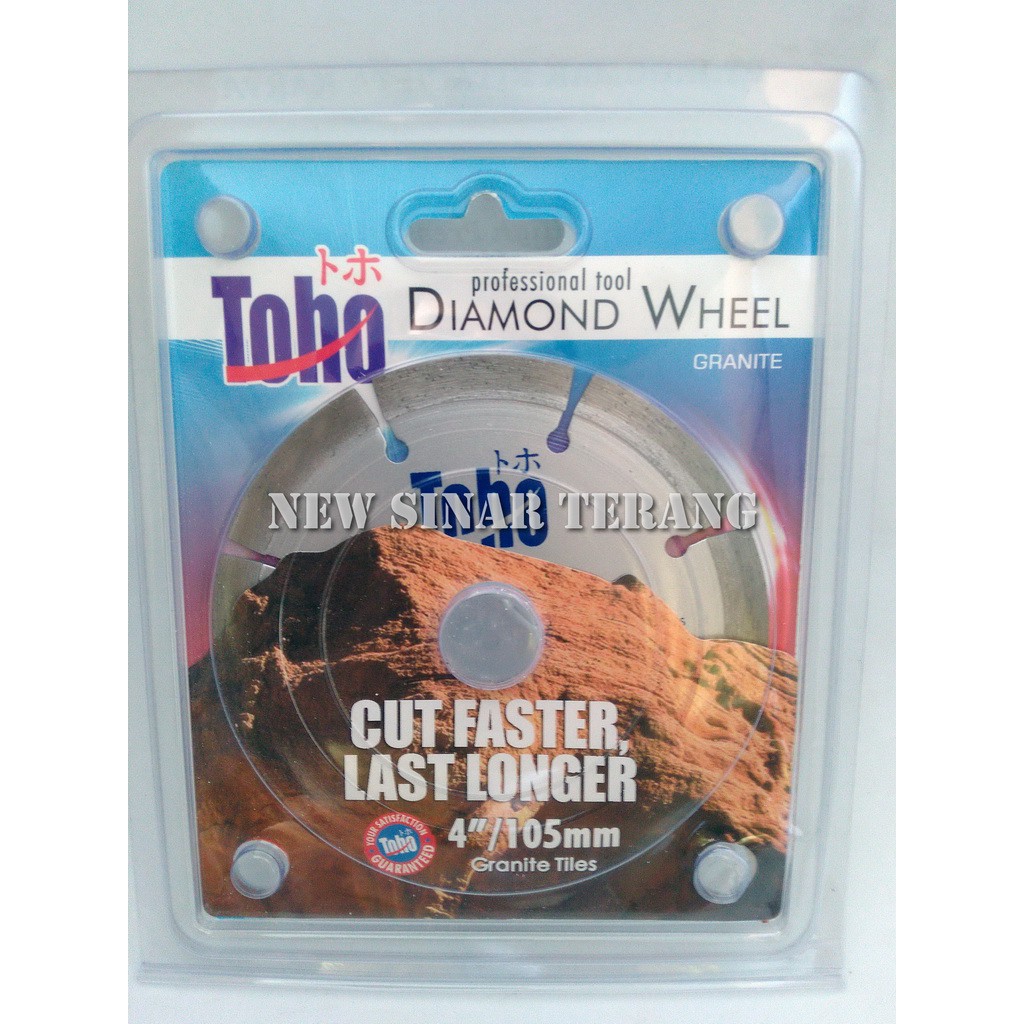 Diamond Wheel Toho Dry 4 Inch