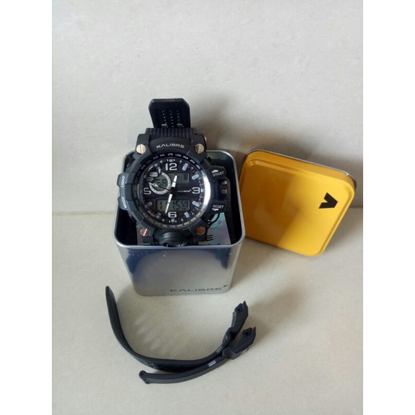 JAM TANGAN KALIBRE VEGLUM | JAM TANGAN ANALOG DIGITAL KALIBRE VEGLUM | JAM TANGAN SPORT PRIA ANTI AI