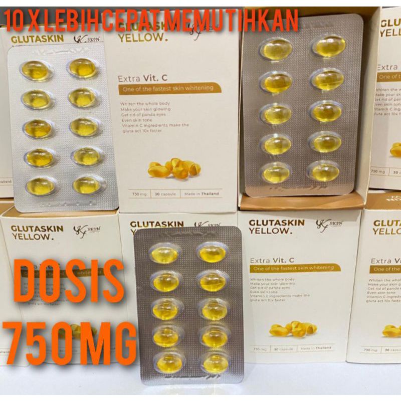 GLUTASKIN YELLOW 750g KF SKIN