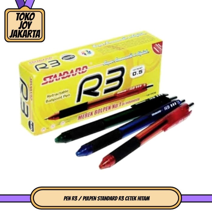 

Segera Miliki Pen R3 / Pulpen Standard R3 Cetek Hitam Limited