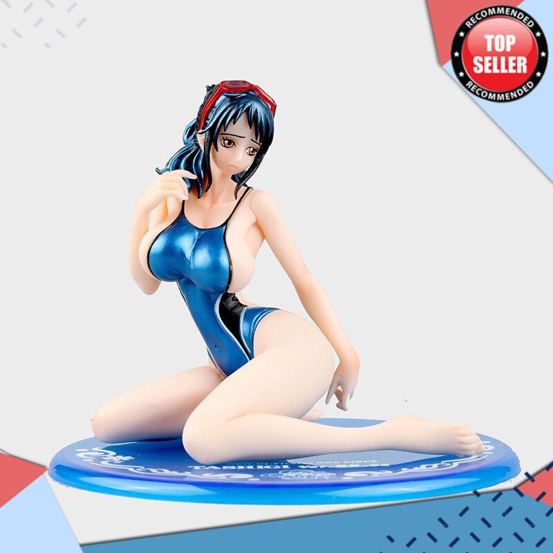 Action Figure Populer Anime Gambar 13 Cm One Piece Navy Tashigi Swimwear Ver. Batas Onepiece Pop New