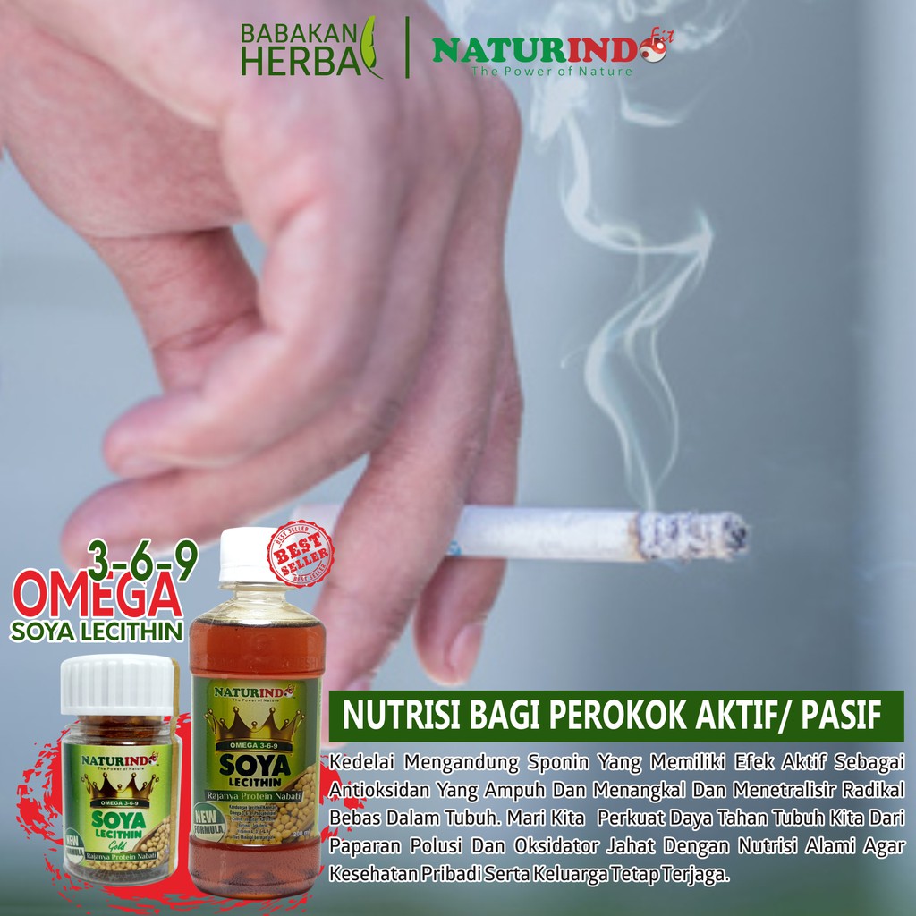 

Nutrisi Bagi Perokok Aktif dan Fasif Naturindo Fit Babakan Herbal