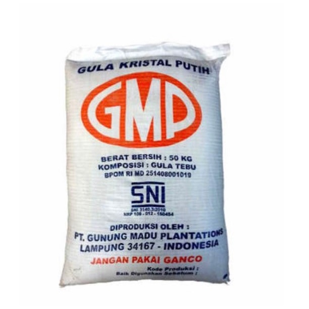 GMP Gula Pasir - GMP 50kg