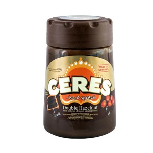 

Ceres Choco Spread Double Hazelnut 350G Botol