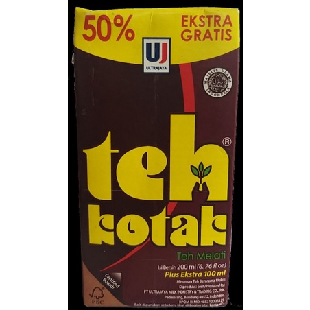 

Teh Kotak 200ml + 100ml