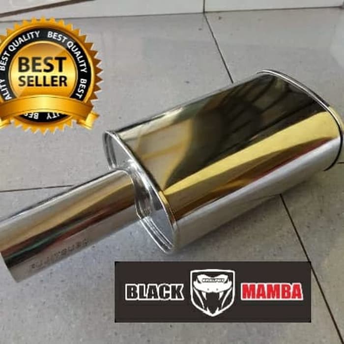Knalpot Mobil Fujitsubo Muffler Suara Bass Bulat