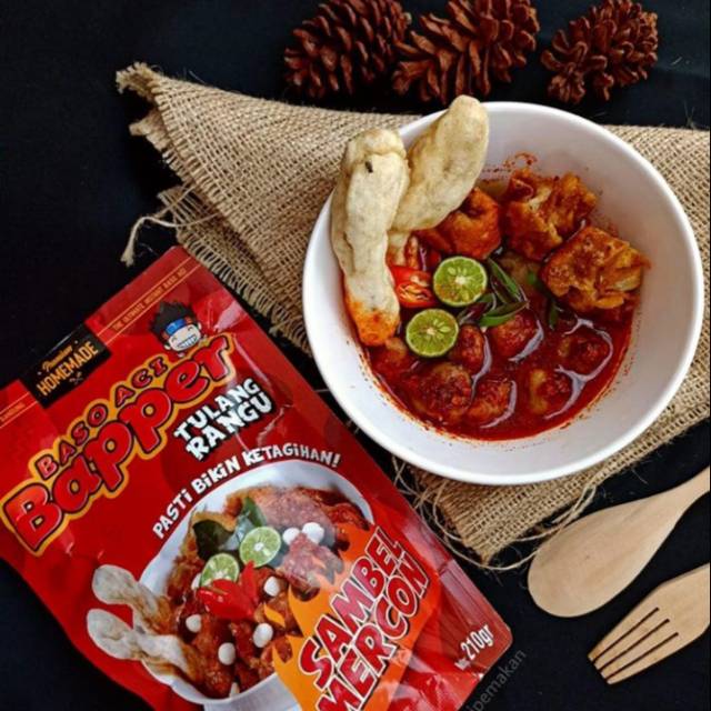 

Baso aci bapper tulang rangu sambel mercon