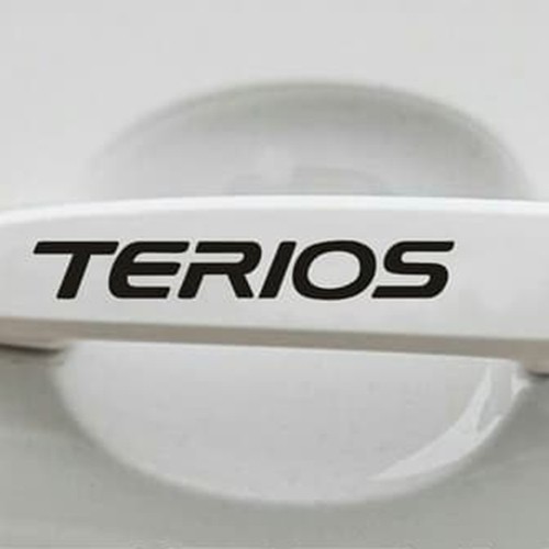 Stiker Handle Pintu Mobil Daihatsu Terios - Car Decal Sticker