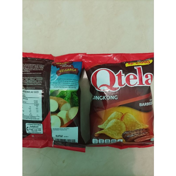 

Qtela Singkong Barbeque 30 gr