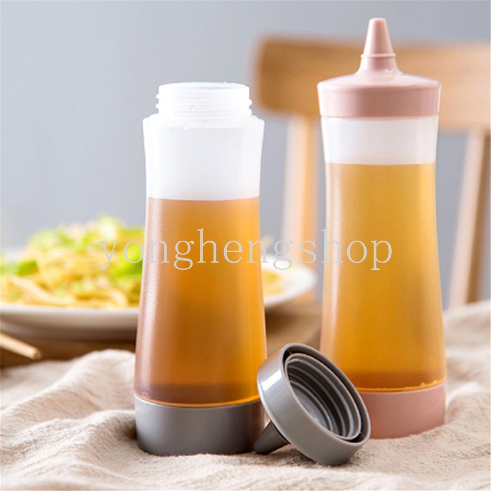 Botol Dispenser Saus / Minyak Zaitun / Mustard / Mayonnaise / Kecap Untuk Dapur