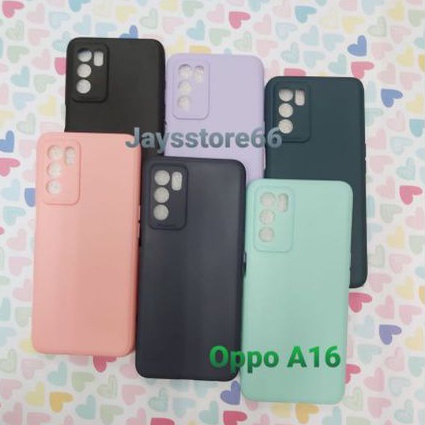 Silikon TPU Macaron Warna Warni Oppo A16