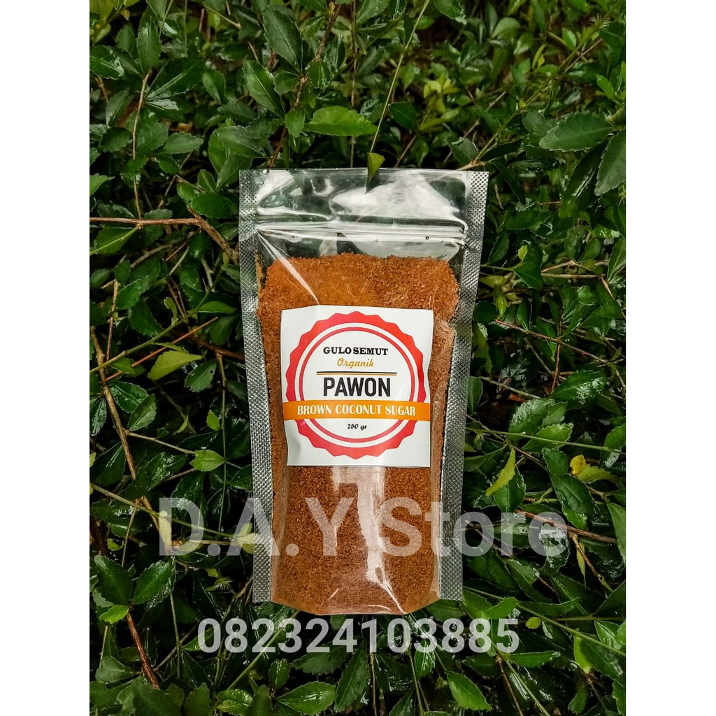 

Gula Semut Pawon/Gula Kelapa Semut/Brown Coconut Sugar 250gr