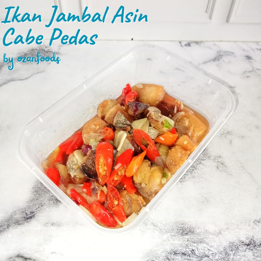

Ikan Jambal Asin Cabe Pedas