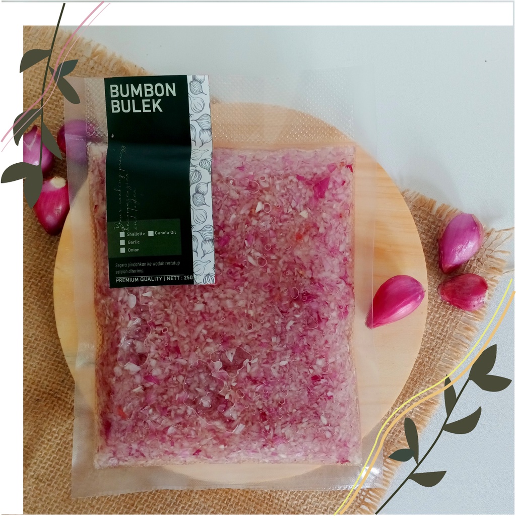 

BAWANG MERAH CINCANG DALAM MINYAK REFILL MINCED SHALLOT IN OIL NETT 260 GR