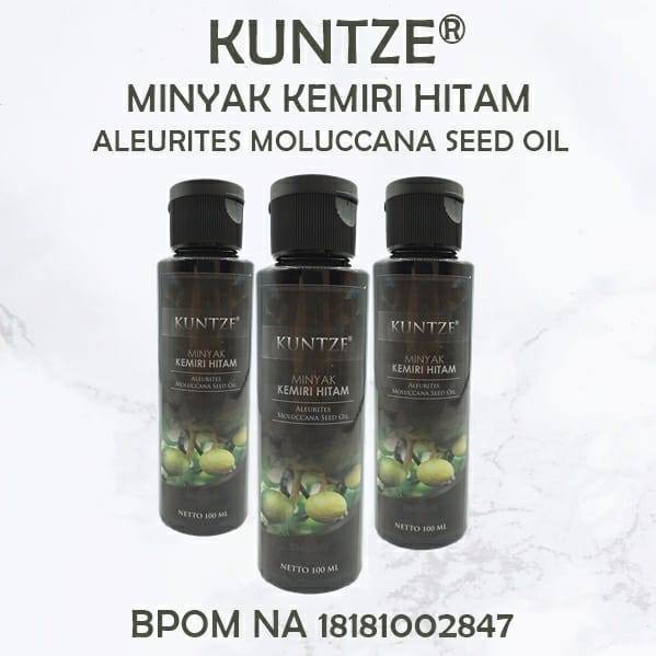 (BOSS) KUNTZE Minyak Kemiri Hitam BPOM