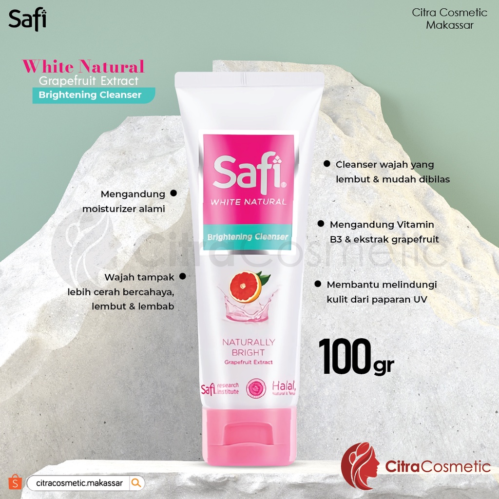 Safi White Natural Grapefruit Extract Series Brightening Cleanser | Brightening Cream