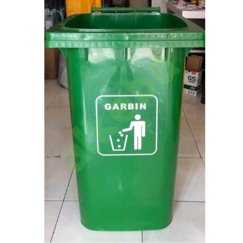 Tempat Sampah 240 ltr / Dust Bin 240 L hijau