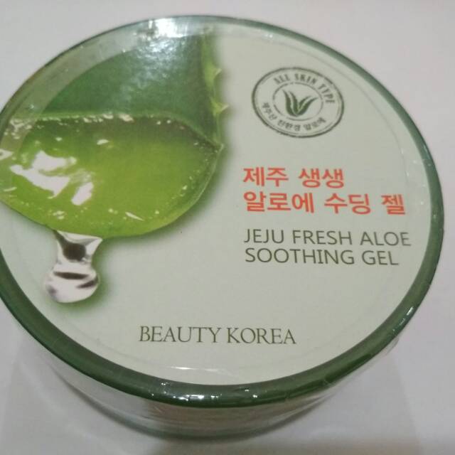Jeju fresh aloe shooting gel