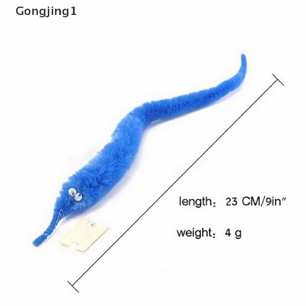 Gongjing 1pc Mainan Cacingkuda Laut Spiral Magic Bergerak Untuk Anak