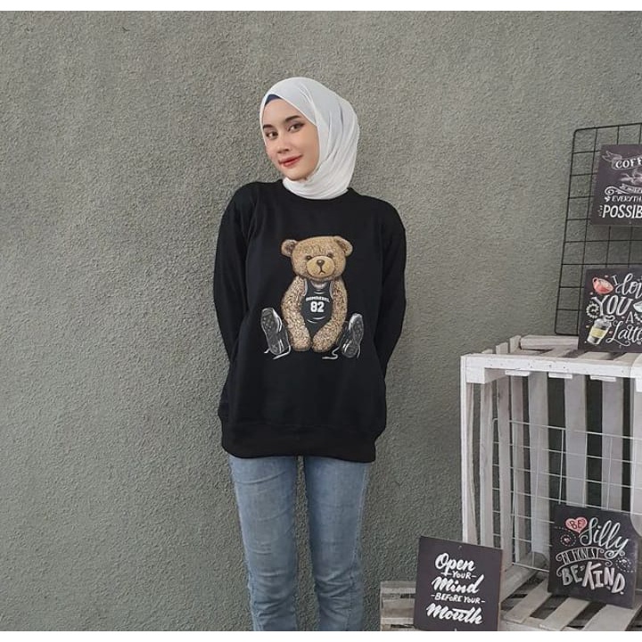 Sweater Wanita Grosir Berkualitas - Teddy bear 82