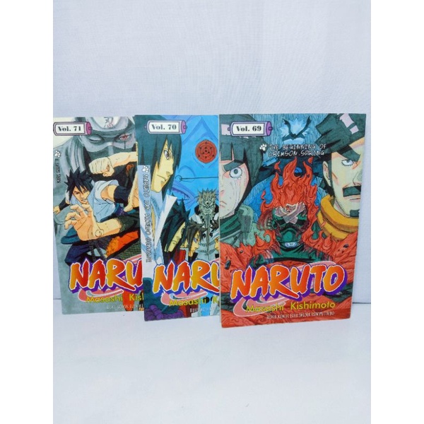 komik Naruto Vol 69,70,71