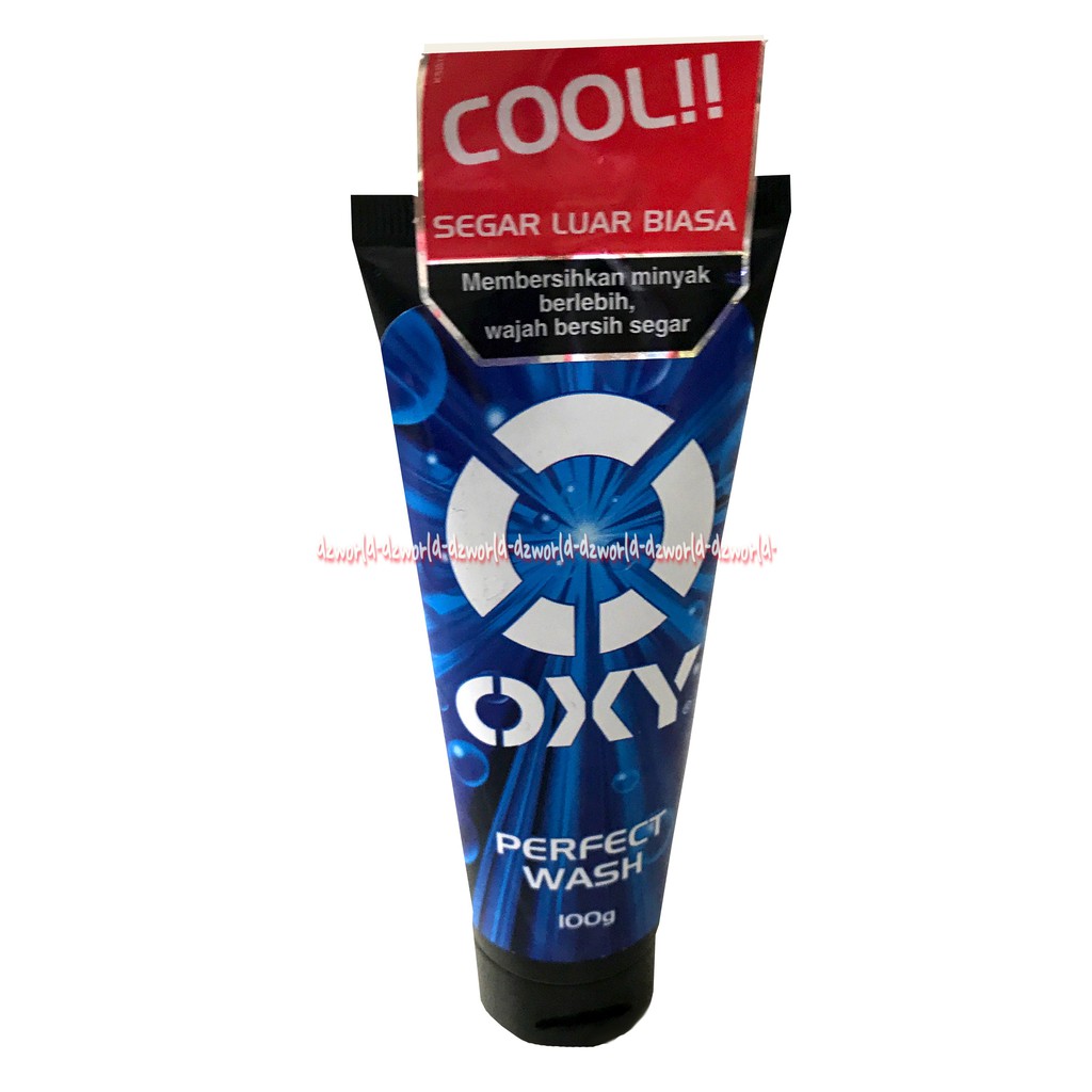 Oxy Perfect Wash 100gr Pembersih Wajah Pria Sabun Muka Cowok Laki laki Pria Oxi Oxyperfect