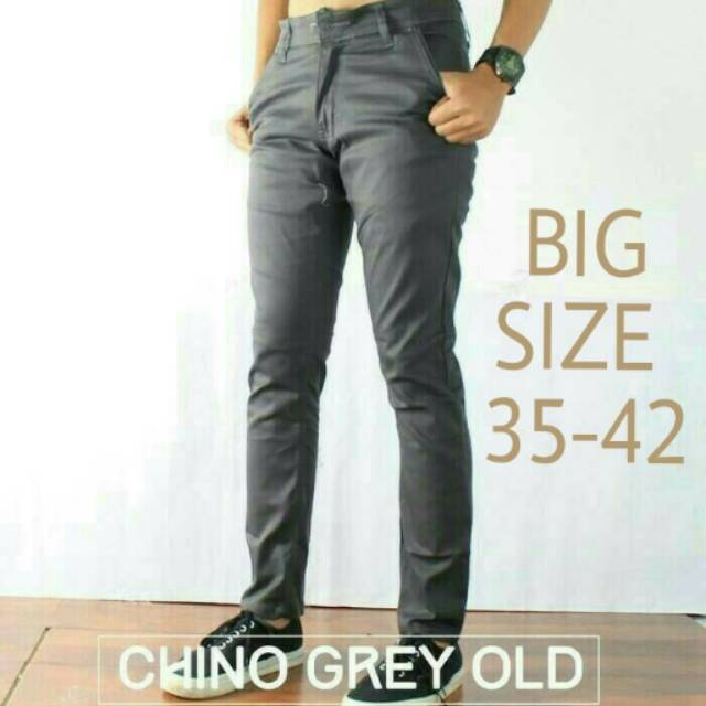 (BAYAR DI TEMPAT ) CHINO BIG SIZE / CELANA KANTOR / CELANA PRIA / CHINO JUMBO / CELANA MURAH